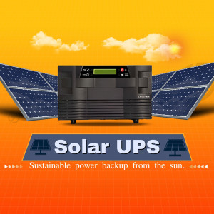 Solar UPS Power Backup System Promotional Banner For X