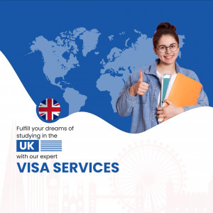 UK Student Visa Services Flyer For Threads