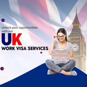UK Work Visa Services Promotion Template For Twitter