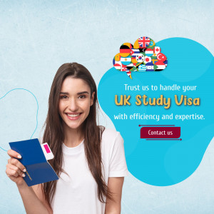 UK Study Visa Assistance Services Advertisement For WhatsApp