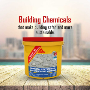 Sika Universal Polyurethane Waterproofing Membrane Banner For LinkedIn