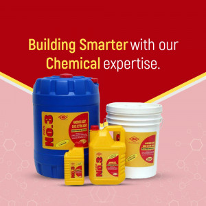 CICO No. 3 Construction Chemicals Product Line Business Poster For Twitter
