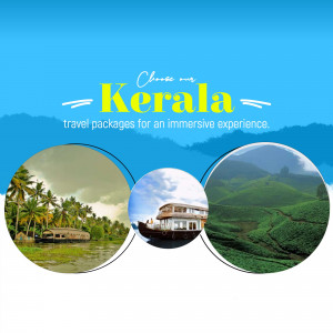 Kerala Travel Packages Advertisement Business Poster For Instagram