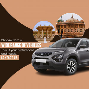 Tata Vehicle Rental Service Artwork For Telegram