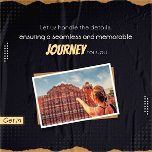 Seamless Travel Planning Services Branding Post For WhatsApp