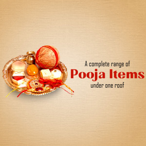 Pooja Items Collection Template For Pinterest