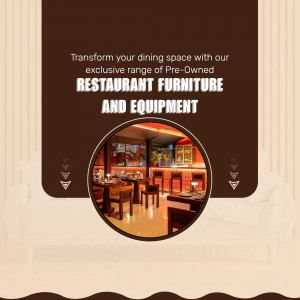 Pre-Owned Restaurant Furniture And Equipment Creative Design For Pinterest