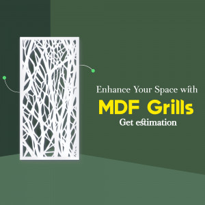 Enhance Your Space With MDF Grills Flyer For Threads