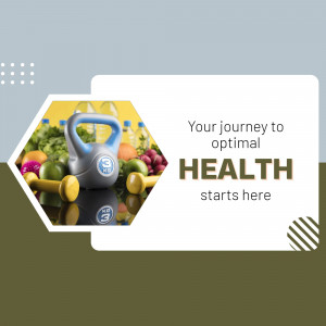 Your Journey To Optimal Health Starts Here Poster For Facebook