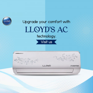 Lloyd Air Conditioner Advertisement Branding Post For Pinterest