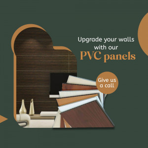 Stylish PVC Wall Panel Upgrade Social Media Post For X