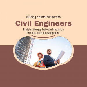 Building A Better Future With Civil Engineers Graphic For Google Business Profile