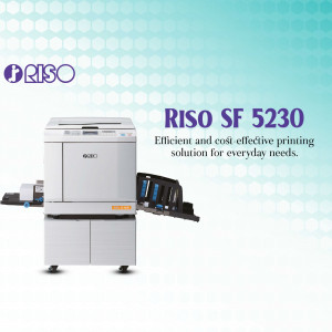 RISO SF 5230 Digital Duplicator Image For LinkedIn