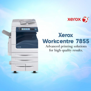Xerox WorkCentre 7855 Office Printer Advertisement For LinkedIn