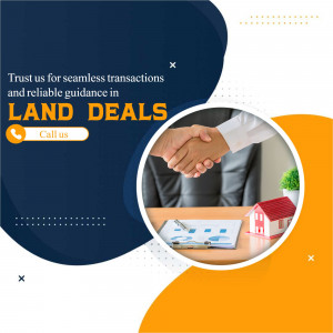 Professional Land Deal Services Image For Telegram