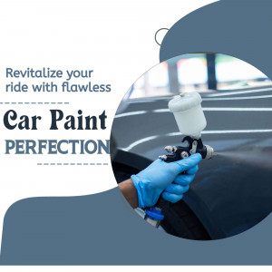 Professional Car Paint Service Artwork For Instagram