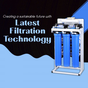 Advanced Water Filtration System Advertisement For Telegram