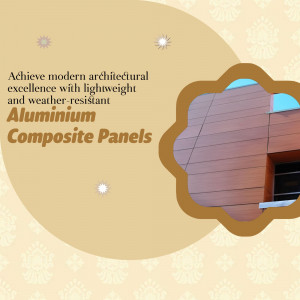 Aluminium Composite Panels For Modern Architecture Poster For LinkedIn