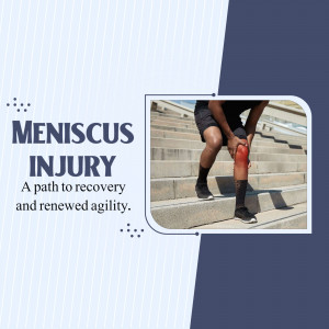 Understanding Meniscus Injury Recovery Graphic For Instagram