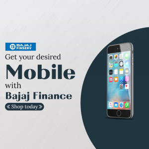 Get Your Desired Mobile With Bajaj Finance Post For X