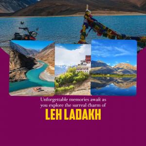 Leh Ladakh Travel Guide Poster For Facebook