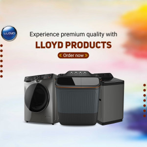 Lloyd Premium Home Appliances Promotion Template For Telegram