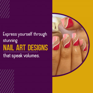 Stunning Nail Art Design Inspiration Marketing Image For X