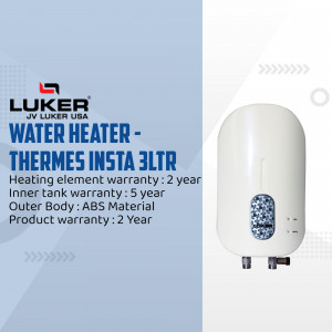 Luker Thermes Insta 3 Litre Water Heater Post For X