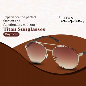 Titan Eyeplus Sunglasses Promotion Design For Instagram