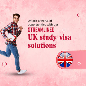 Streamlined UK Study Visa Solutions Advertisement For Telegram