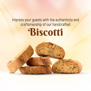 Artisanal Handcrafted Biscotti Promotional Banner For Google Business Profile