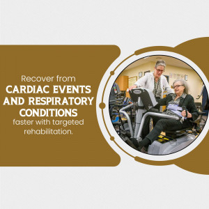 Cardiac And Respiratory Rehabilitation Services Marketing Image For Instagram