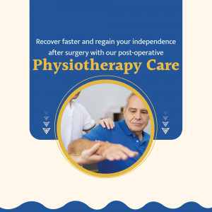 Post-Operative Physiotherapy Care Post For WhatsApp