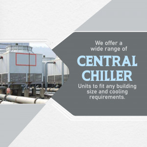 Central Chiller Units For Industrial Cooling Template For X