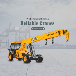 JCB Reliable Crane Rental Design For X