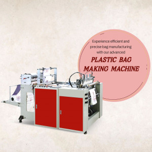 Advanced Plastic Bag Making Machine Promotional Banner For X