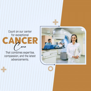 Comprehensive Cancer Care Center Services Template For Instagram