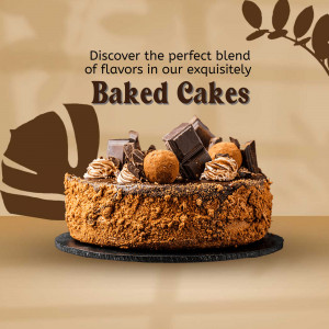 Exquisite Gourmet Chocolate Cake Design For Twitter