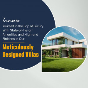 Luxury Real Estate Marketing Graphic Banner For X