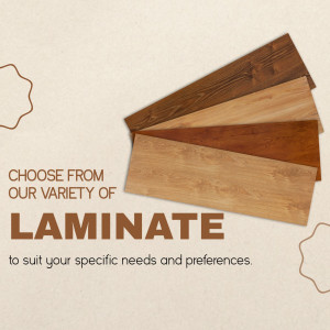 Laminate Flooring Options Showcase Marketing Image For WhatsApp
