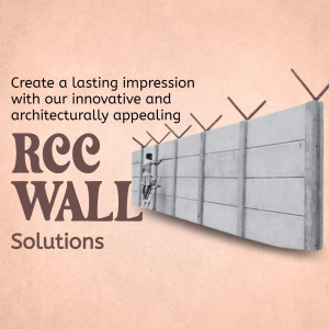 Innovative RCC Wall Solutions Flyer For Instagram