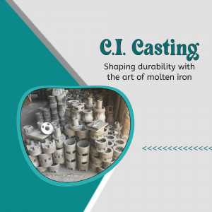 C.I. Casting Industrial Production Image For Pinterest