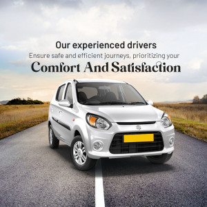 Experienced Driver Service For Comfortable Journeys Template For Instagram