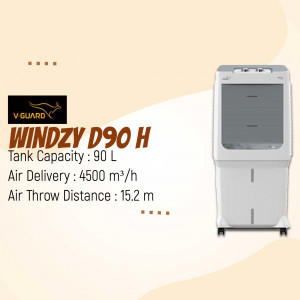 V-Guard Windzy D90 H Air Cooler Branding Post For Instagram