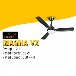 V-Guard Imagina VX Ceiling Fan Design For Twitter