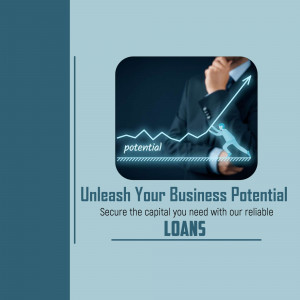 Unleash Your Business Potential Business Loans Creative Design For Google Business Profile