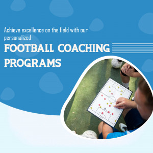 Professional Football Coaching Programs Advertisement For Telegram