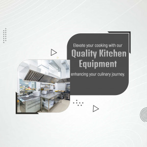 Quality Kitchen Equipment Promotion Artwork For Google Business Profile