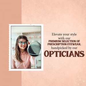 Premium Prescription Eyewear Selection Graphic For Threads