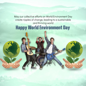 World Environment Day Musical Celebration Branding Post For Instagram